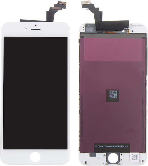 Οθόνη με Μηχανισμό Αφής για iPhone 6 Plus (Λευκό)