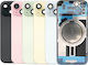 Back Cover Τζαμάκι Κάμερας Magsafe Magnet Iphone 15 Κίτρινο