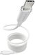 Empower by PanzerGlass Magnetic USB 2.0 Cable USB-C Male - USB-C 240W PD White 1.5m