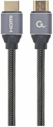 Gembird CCBP-HDMI-2M-102 HDMI 1.4 Плетен HDMI мъжки - HDMI мъжки 2м Черен