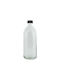 Costos Bottle Water Glass with Screw Cap Transparent 1000ml