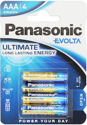 Panasonic Evolta Алкални Батерии AAA 1.5V 4бр