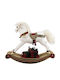 Floor Standing Christmas Decorative Horse 68 X 21 X 58 H Cm