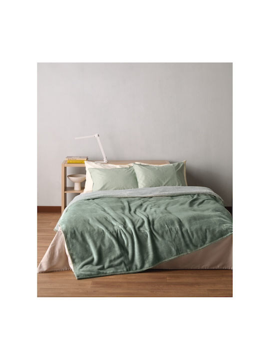 Kentia Yolanda Κουβέρτα Βελουτέ Μονή 160x220εκ.