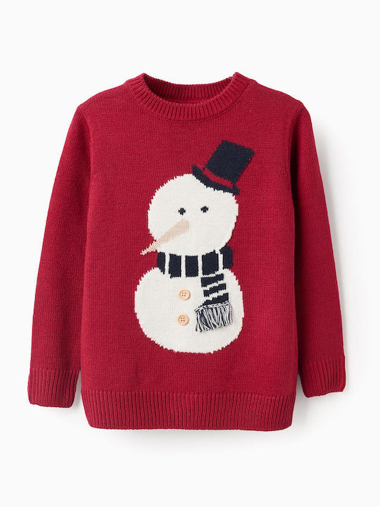 Kids' Sweater Long Sleeve Bordeaux