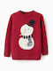 Kids' Sweater Long Sleeve Bordeaux