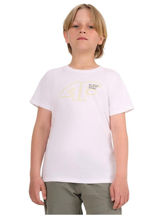 4F Kids' T-shirt White