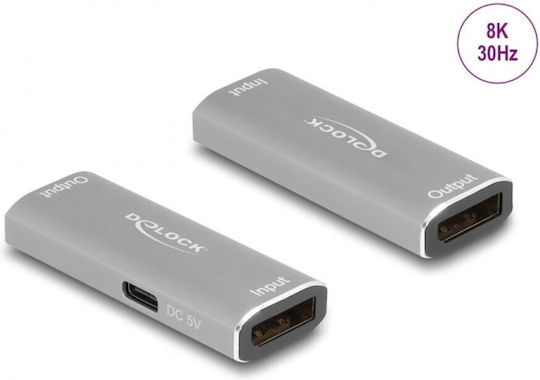 Delock Repeater DisplayPort 8K 30Hz/4K 144Hz Max 20m Delock 11504