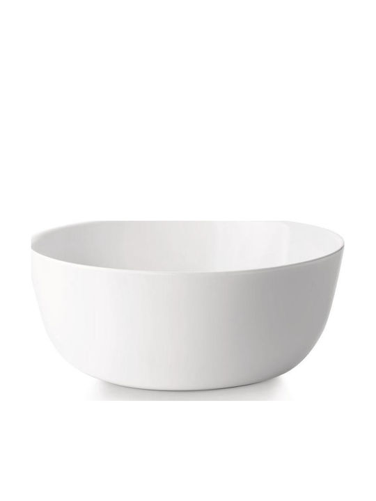 Bormioli Rocco Σαλατιέρα Γυάλινη Λευκή 23x9.4cm 2τμχ