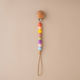 Nok Nok Pacifier Clip Lollipop with Silicone Beads Polychrome
