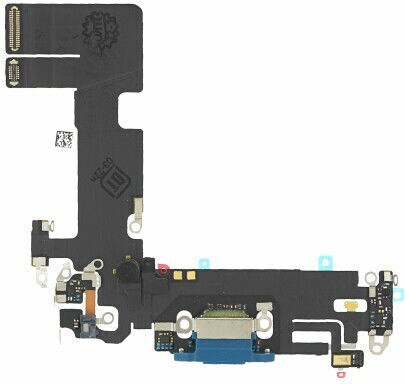 Cablu flexibil cu Port de încărcare în culoarea Albastru pentru iPhone 13