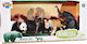 507858 Jungle Animals Luna Toys Plastic 12.5cm Set 4 Pieces