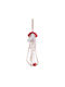 Hängendes Ornament Schlittschuh Hölzern
