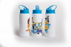 Bluey 360ml Blue Personalised Kids Water Bottle