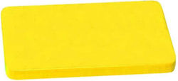 Temno Rectangular Plastic Chopping Board Yellow...