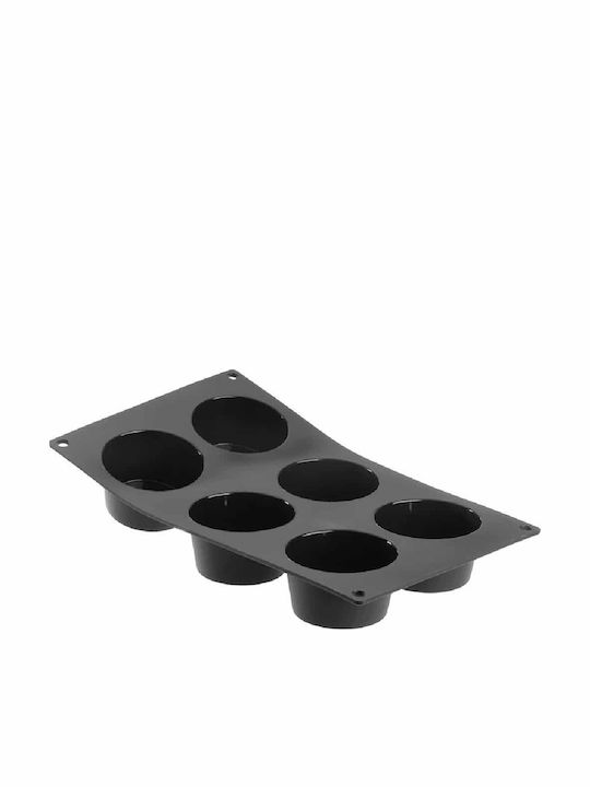 Martellato Formă de Patiserie pentru Cupcakes/Muffins din Silicon 6 Locuri 1buc