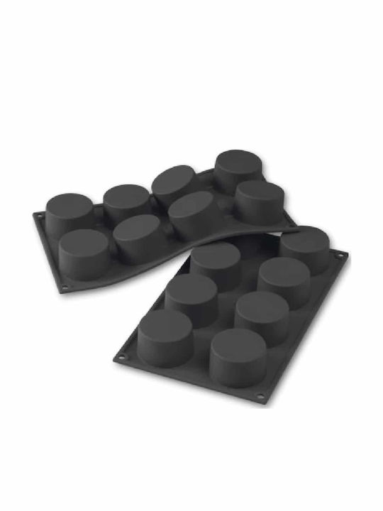 Martellato Silicone 8 Cups Baking Pan 30x17.6cm