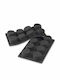 Martellato Silicone 8 Cups Baking Pan 30x17.6cm
