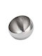 Yuk Servierschüssel Rund Inox Silber mit Durchmesser 14cm