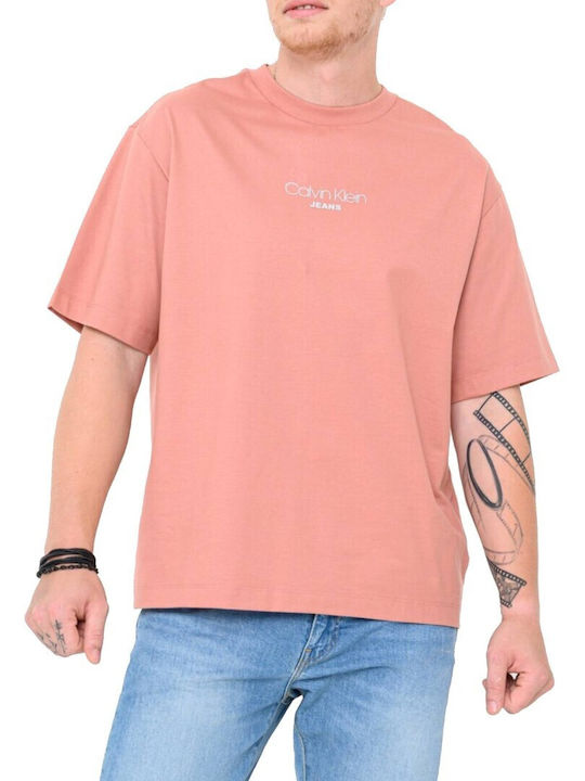Calvin Klein T-shirt Sunset Rose, Pink