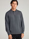 Polo Langarmbluse Gray
