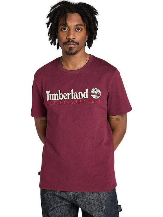 Timberland T-shirt Burgundy