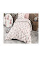 MayHome Kinderdecken Einzeln Rosa 160x240cm