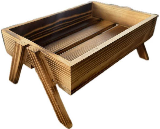 Yuk Bread Box Wooden 28x18x12cm