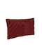 Sofa-Kissen aus Samt Burgundisch 30x50cm