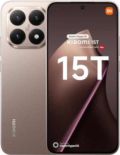 Xiaomi 15T 5G Dual SIM (12/512GB) Rose Gold | Skroutz Romania