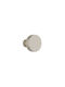 Zogometal No68 Knob Furniture made of Metallic Nickel Matte D30mm 67435 1pcs