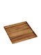 Yuk Wooden Square Serving Tray 30x30x1.5cm CTC-16925-3 1pcs