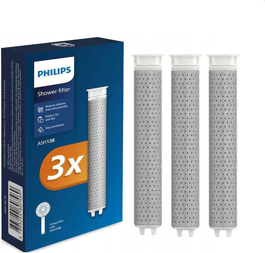 Philips Water Filter Replacement for Shower 3pcs