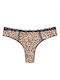 Celestino Women's Briefs Leopard Brazil Light Beige