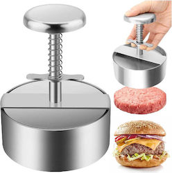 Stainless Steel Burger Press Φ10cm