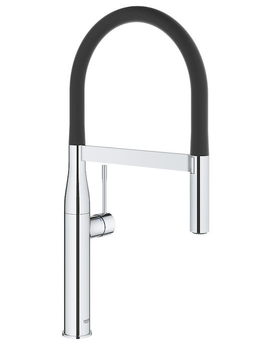 Grohe Küchenarmatur Platzierung Flexibel Schwarz