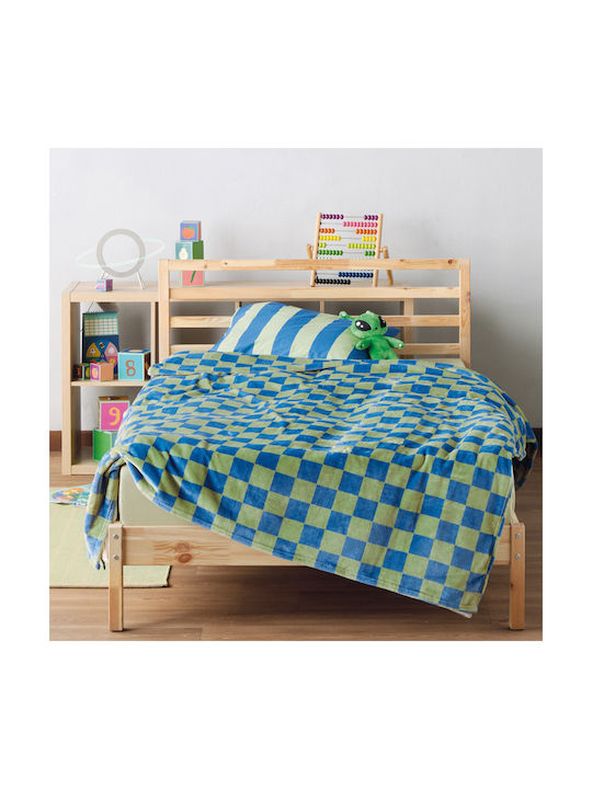 Kentia Pătură Fleece Matty Albastru 220x160cm
