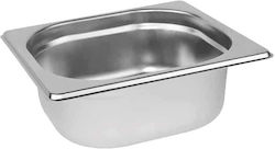 Gastronorm Pfanne 1/6 6,5 cm Größe Inox 18/0