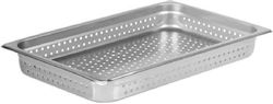 Gastronorm Pfanne Durchlöchert 1/1 6.5cm Tiefe Inox 18/0