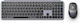 Keychron B6 Pro Combo KCBD4-GR Wireless Bluetooth Keyboard & Mouse Set Greek Compatible with Mac Gray