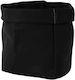 Brotkorb Zum Servieren Canvas Schwarz 12x21cm