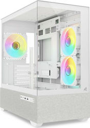 Sharkoon MK7 ARGB Gaming Mini Tower Computer Ca...