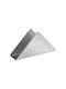 Yuk Metallic Silver Napkin Holder
