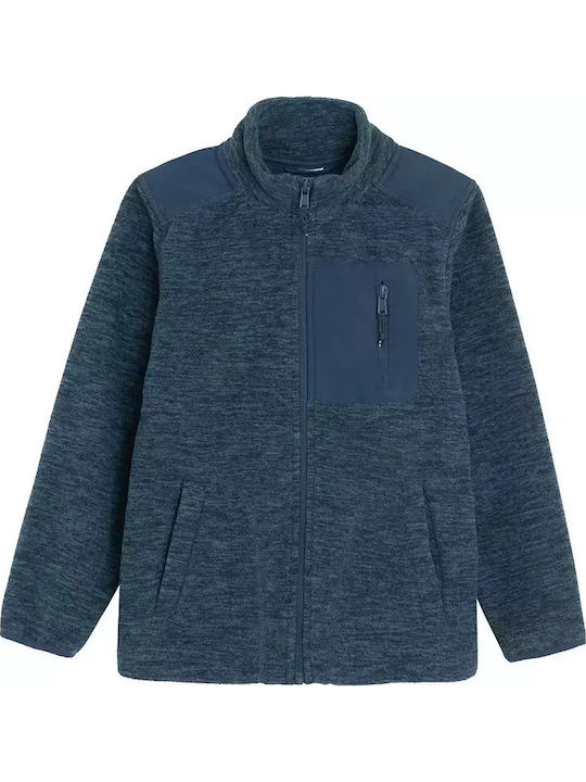 Kids Sweatshirt Cardigan Blue