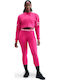 Dri-Fit Mid-rise Schulung Frauen Lang Leggings Rush Pink / White