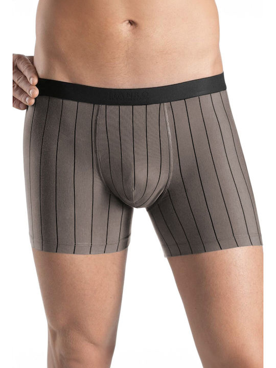 Hanro Мъжки боксерки Gray 1Опаковка