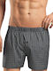 Herren Boxershorts Schwarz 1Packung