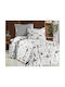 MayHome Baby Bettbezug Set mit Kissenbezug Gray 120x160cm.