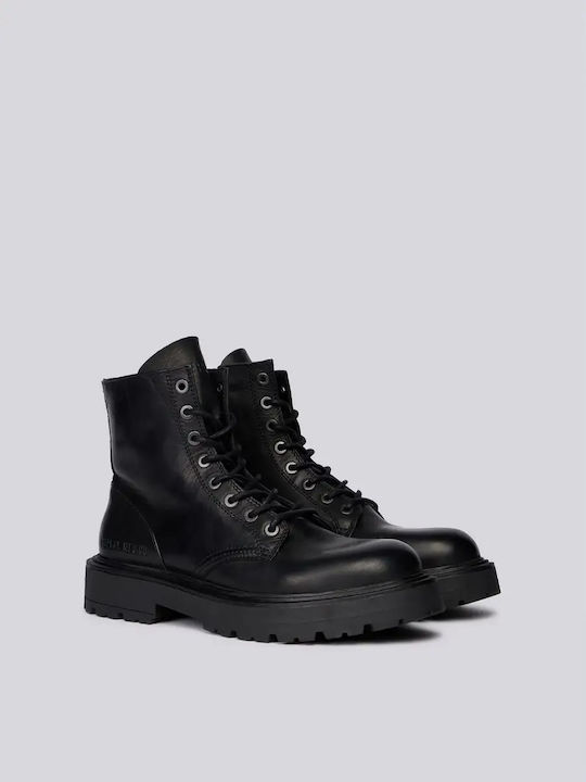 Leather Black Boots
