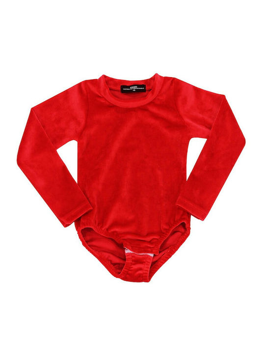 Prod Kinderbody Langarm Rot